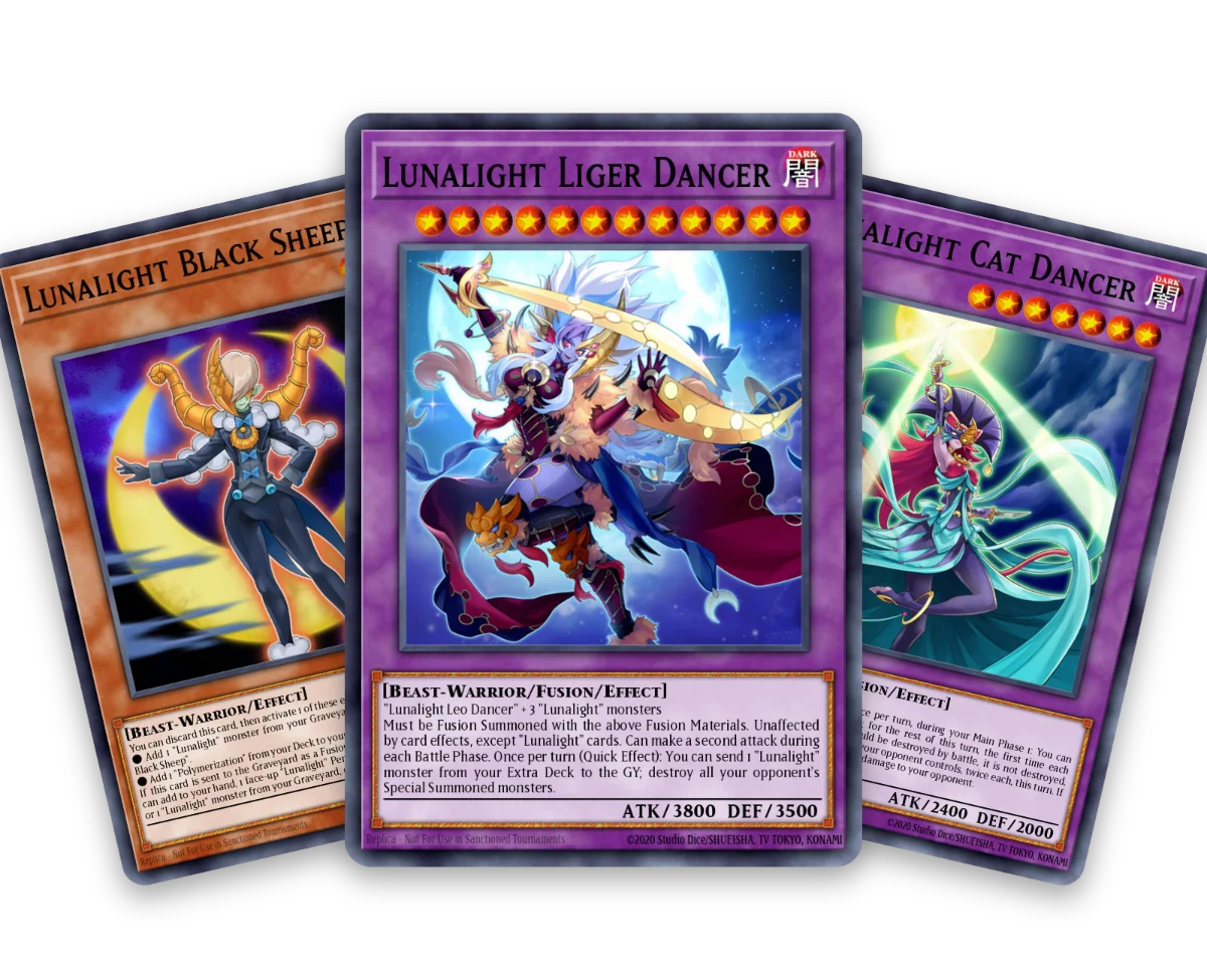 Legendary Arc-V Decks: Lunalight Deck